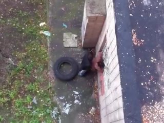 Amatir saperangan kejiret kurang ajar outdoors