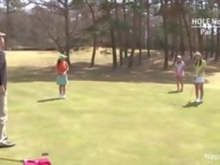 Teen Golfer Gets Her Pink Pounded On The Green!