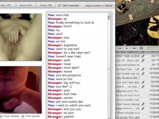 Chatroulette Cyber adult clip