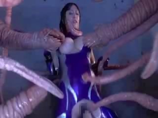 Libidinous tentacle fucks big titty asia xxx film wings pink puss