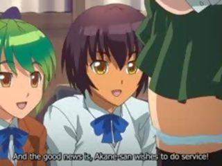 Marvellous romantika anime vid with uncensored futanari,