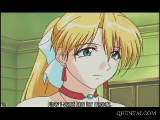 Chained Hentai Blonde Used As adult clip Slave