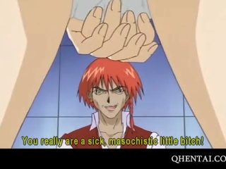 Mokrý hentai svůdnice craving pro a klovaný pták uvnitř