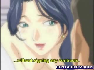 Hasrat hentai slut sucks didól militèr pénis
