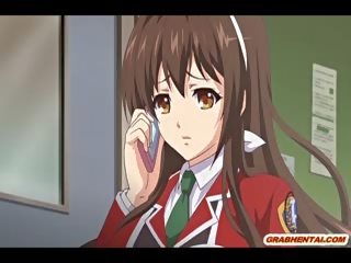 Malaking suso hapon hentai bata babae nakatayo fucked at creampi