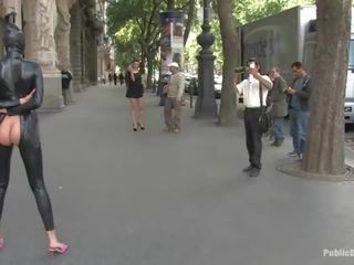 Magnificent Young darling brutally used In Public