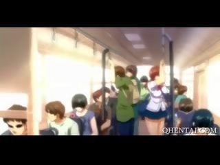Anime gurjak gets amjagaz licked and rubs a stiffy