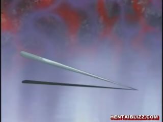 Hentai daughter With Gun In Her Mouth Gets Hard Fucked