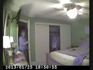 Hidden cam in bed room of my mum kejiret sensational masturbation