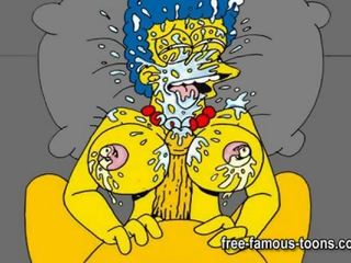 Griffins and Simpsons hentai adult film parody