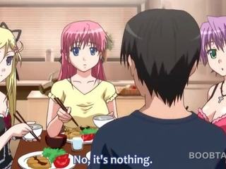 Anime damsel in kiçijek şorty gives her talyp a boner