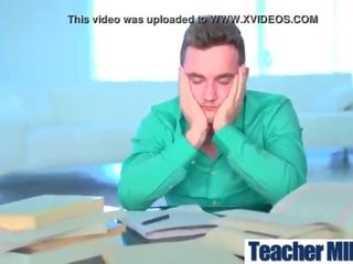 (August Taylor & Mia Malkova) Teacher With Round Big Tits Like Intercorse clip-07