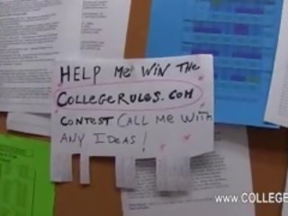 First-rate група коледж вечірка copulating