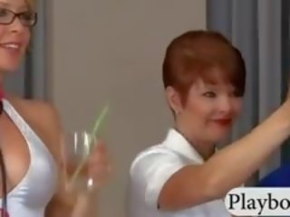 Concupiscent swingers v jednotný dej výstřik v playboy dům