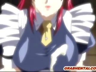 Hot hentai prawan with muzzle gets whipped and dildoed bokong and burungpun