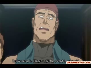 Bigboobs エロアニメ 残酷に gangbanged バイ 山賊