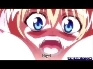 Prsatá hentai chycený a vrtané vše otvor podle tentac
