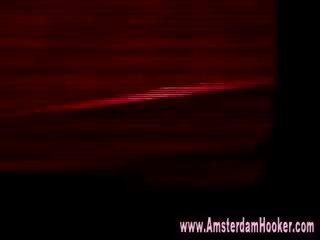 Hungry Blond escort in Limo