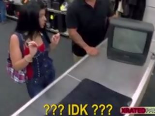 Adult clip Action At The Office Of The Pawnshop With A Cuban young woman