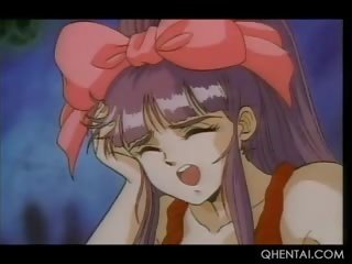 Desiring attractive Hentai Princess Masturbating Twat Cums Hard