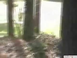 Getto slattern gets dared to fuck in jemagat öňünde