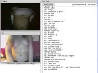 Chatroulette #92 concupiscent with a sampurna body masturbates