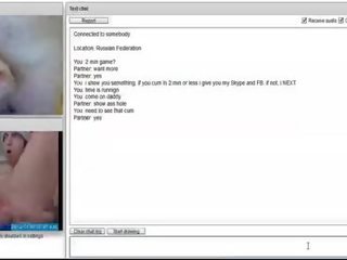 Game cum for me 1 on chatroulette 2 min