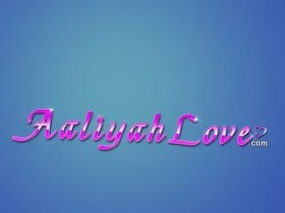 Bawdy deity Aaliyah Love Licks Up Her Spit