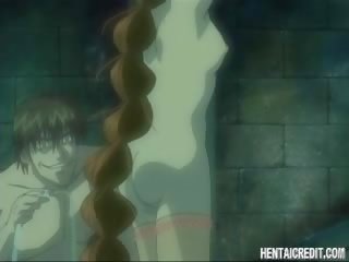 Cartoon schoolgirl gets enema and fucked