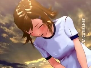 Enchanting 3d anime jana gets fucked outdoors