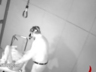 Екстремен дилдо анално intercourse с въже bdsm учител