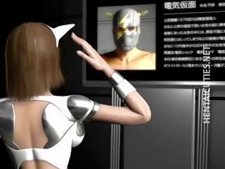 Hottie 3d hentai otrok dostane svázaný nahoru