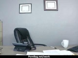 Busty divinity Fucking Her Boss In The Office 12