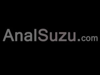 Small Japanese peter in her tiny analhole