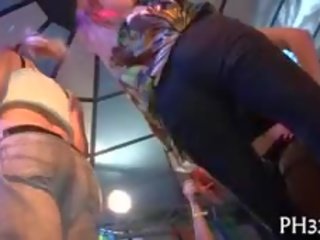 Very fascinating Group-sex In Club