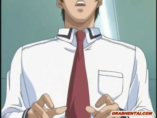 Blondinke hentai učenk s a d cup zajebali težko