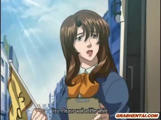 Jepang hentai kejiret and gets licked her wetpussy and susu