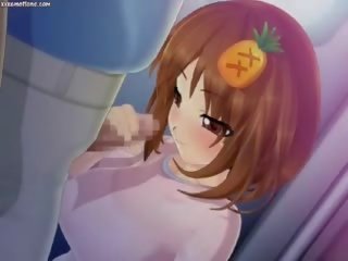 Superb anime tilki with massive jugs