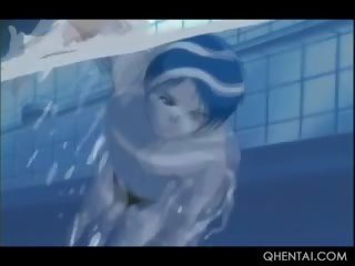 Hentai seductress In Big Tits Gets Cunt Fucked Doggy By The Pool