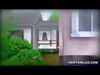 З зав'язаними очима японець мультиплікація глибоко poking