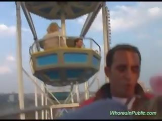 Perky maly rides tool in fun park