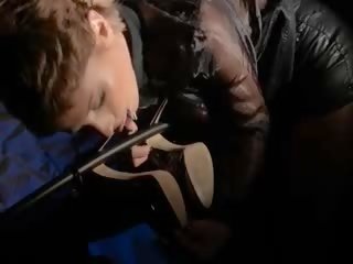 Blindfolded Woman Gets Fuck By Strap On
