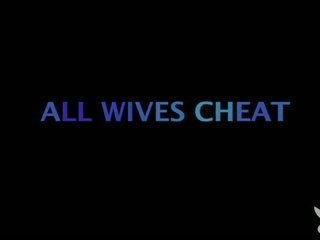 Desirable blonde wife gets filmed cheating