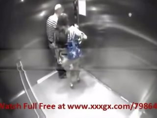 Elevator fun gets caught