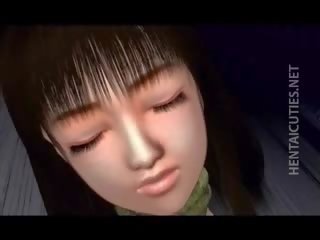 Libidinous 3d hentaý jatty gets slit fingered