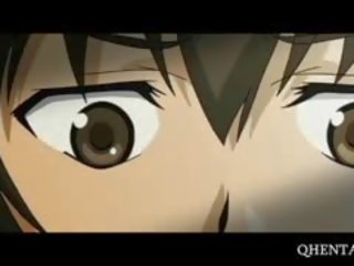 Hentai School damsel Pussy Vibed Upskirt