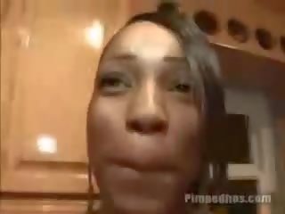 Itim hos pimped para magnificent pagsubo ng titi bilang sluts maghubad upang makuha fucked