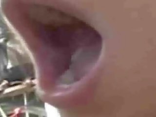 정액 샷 놀람