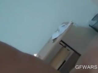 Aroused лялька в спідня білизна скаче базове забезпечення головнокомандувача нато на атлантиці жорсткий статевий член