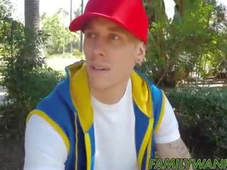 Richie утрамбований що візок leighs підліток манда подібно a rhyhorn